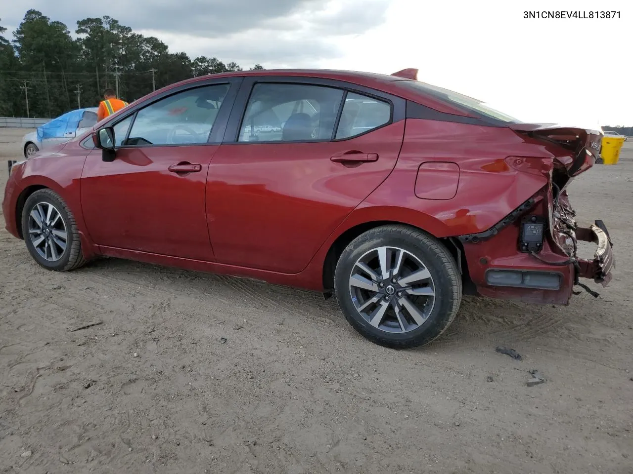 2020 Nissan Versa Sv VIN: 3N1CN8EV4LL813871 Lot: 72646554