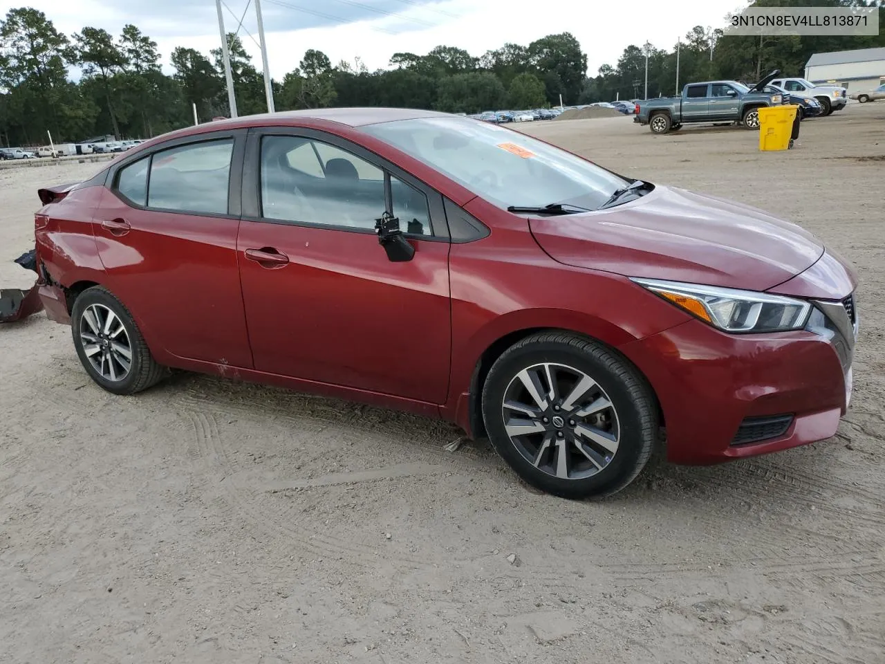 3N1CN8EV4LL813871 2020 Nissan Versa Sv