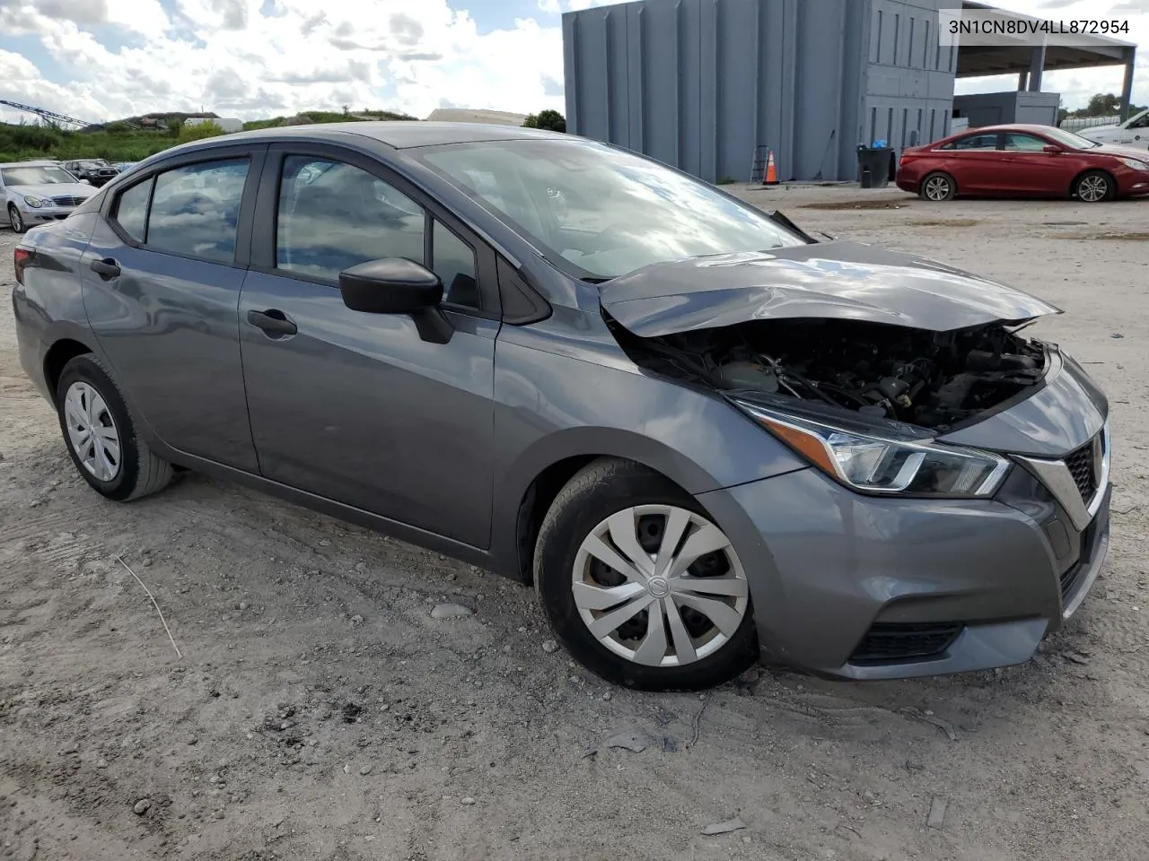 2020 Nissan Versa S VIN: 3N1CN8DV4LL872954 Lot: 72973304