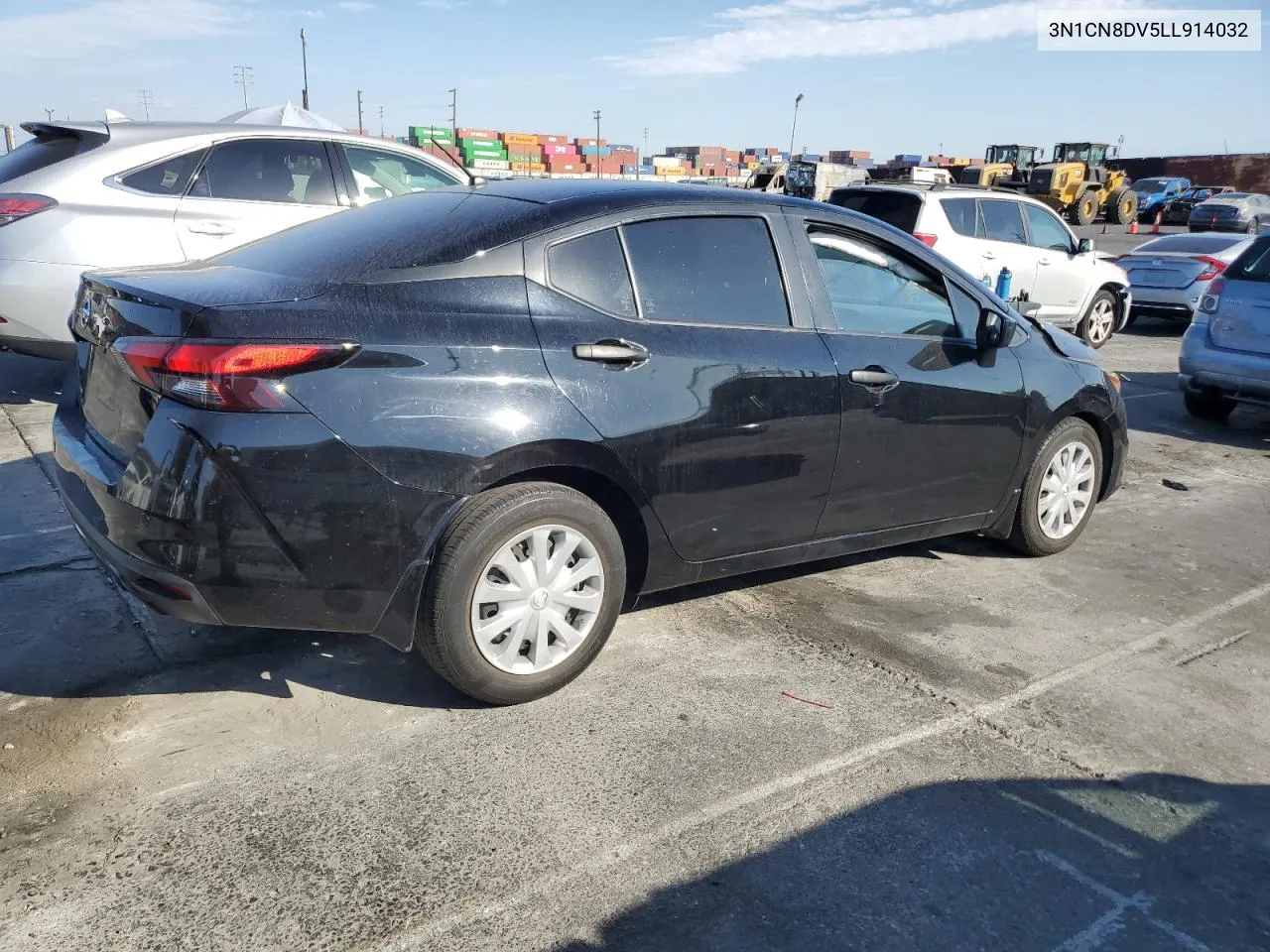 2020 Nissan Versa S VIN: 3N1CN8DV5LL914032 Lot: 74013374