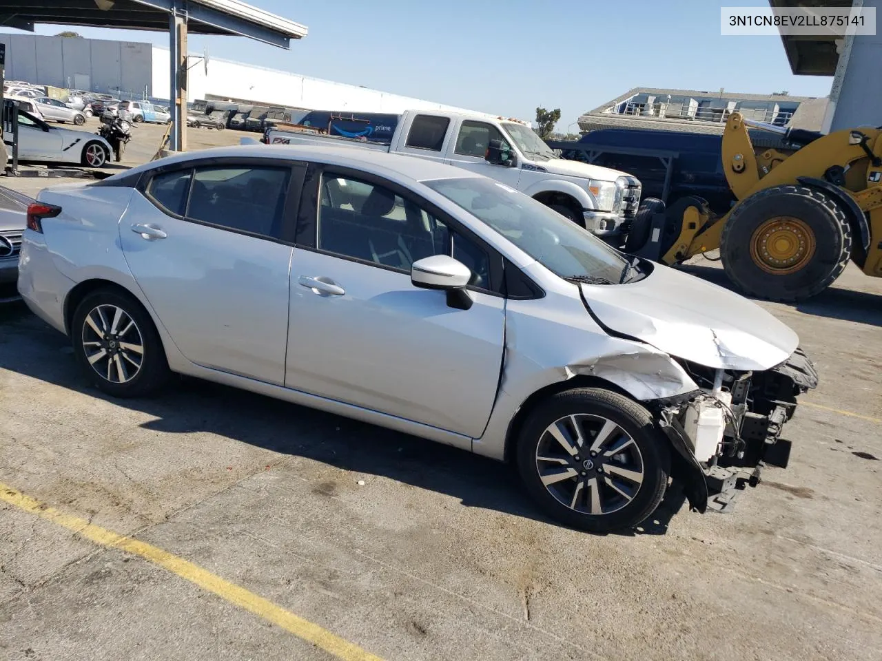 3N1CN8EV2LL875141 2020 Nissan Versa Sv