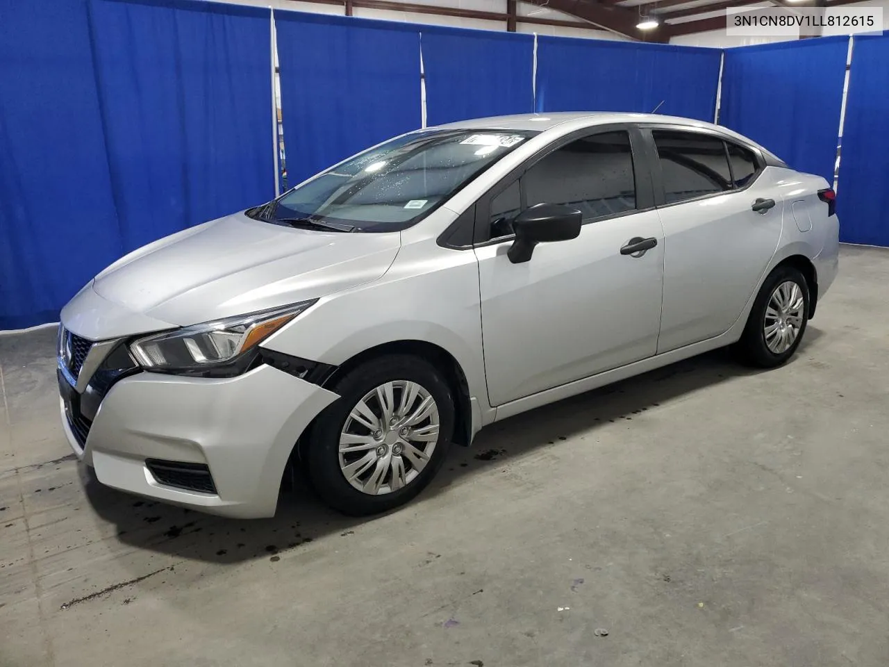 2020 Nissan Versa S VIN: 3N1CN8DV1LL812615 Lot: 75947434