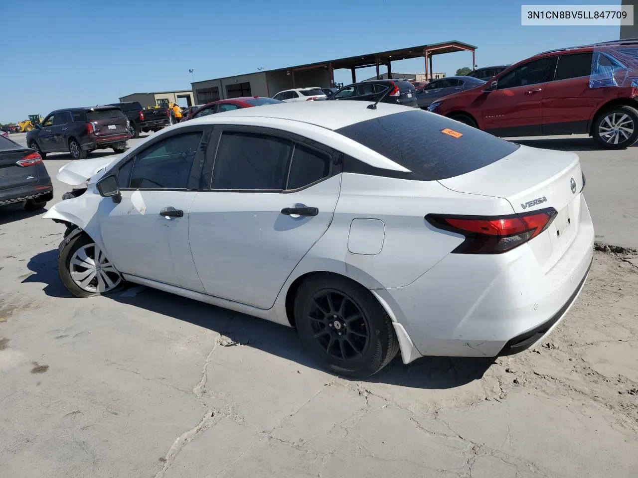 2020 Nissan Versa S VIN: 3N1CN8BV5LL847709 Lot: 76328564