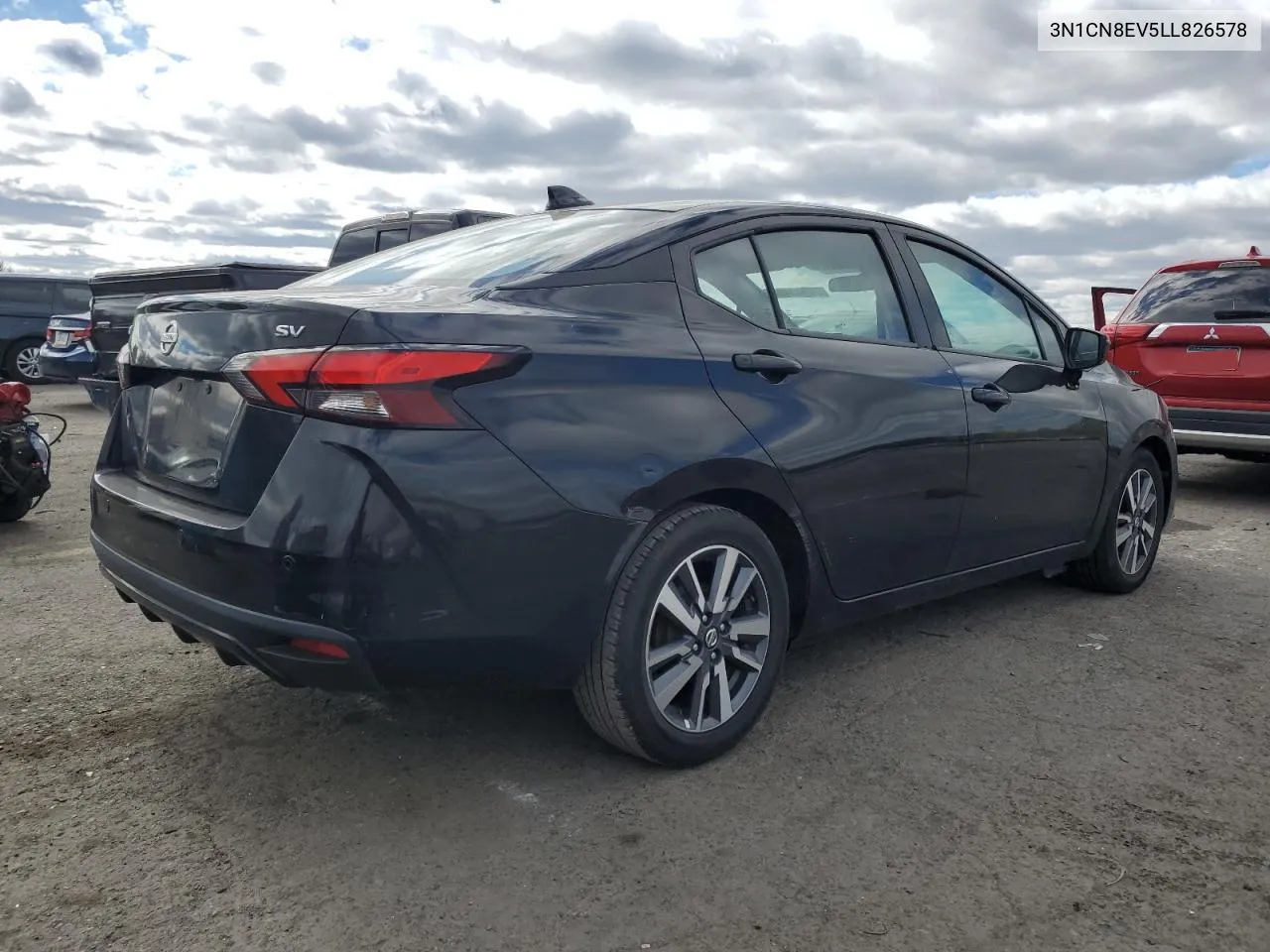 2020 Nissan Versa Sv VIN: 3N1CN8EV5LL826578 Lot: 76344484