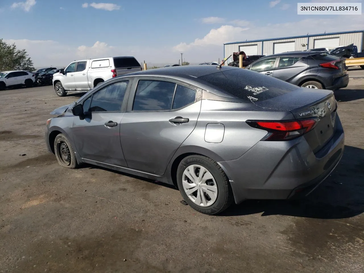 2020 Nissan Versa S VIN: 3N1CN8DV7LL834716 Lot: 76626004