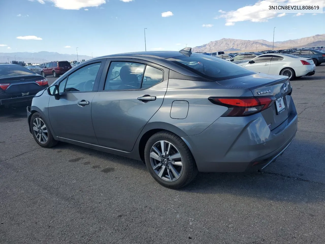 2020 Nissan Versa Sv VIN: 3N1CN8EV2LL808619 Lot: 77034104