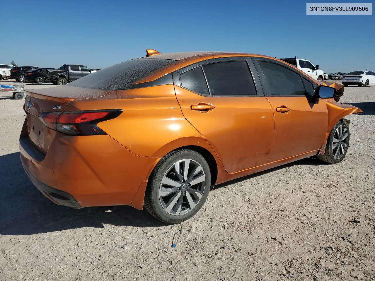 2020 Nissan Versa Sr VIN: 3N1CN8FV3LL909506 Lot: 77750674