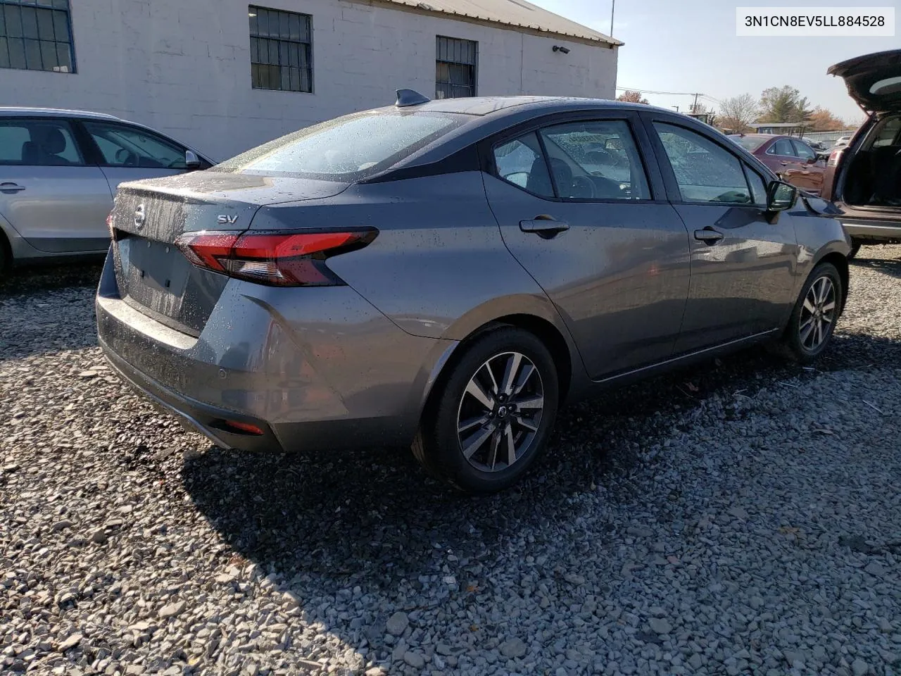 2020 Nissan Versa Sv VIN: 3N1CN8EV5LL884528 Lot: 78193034