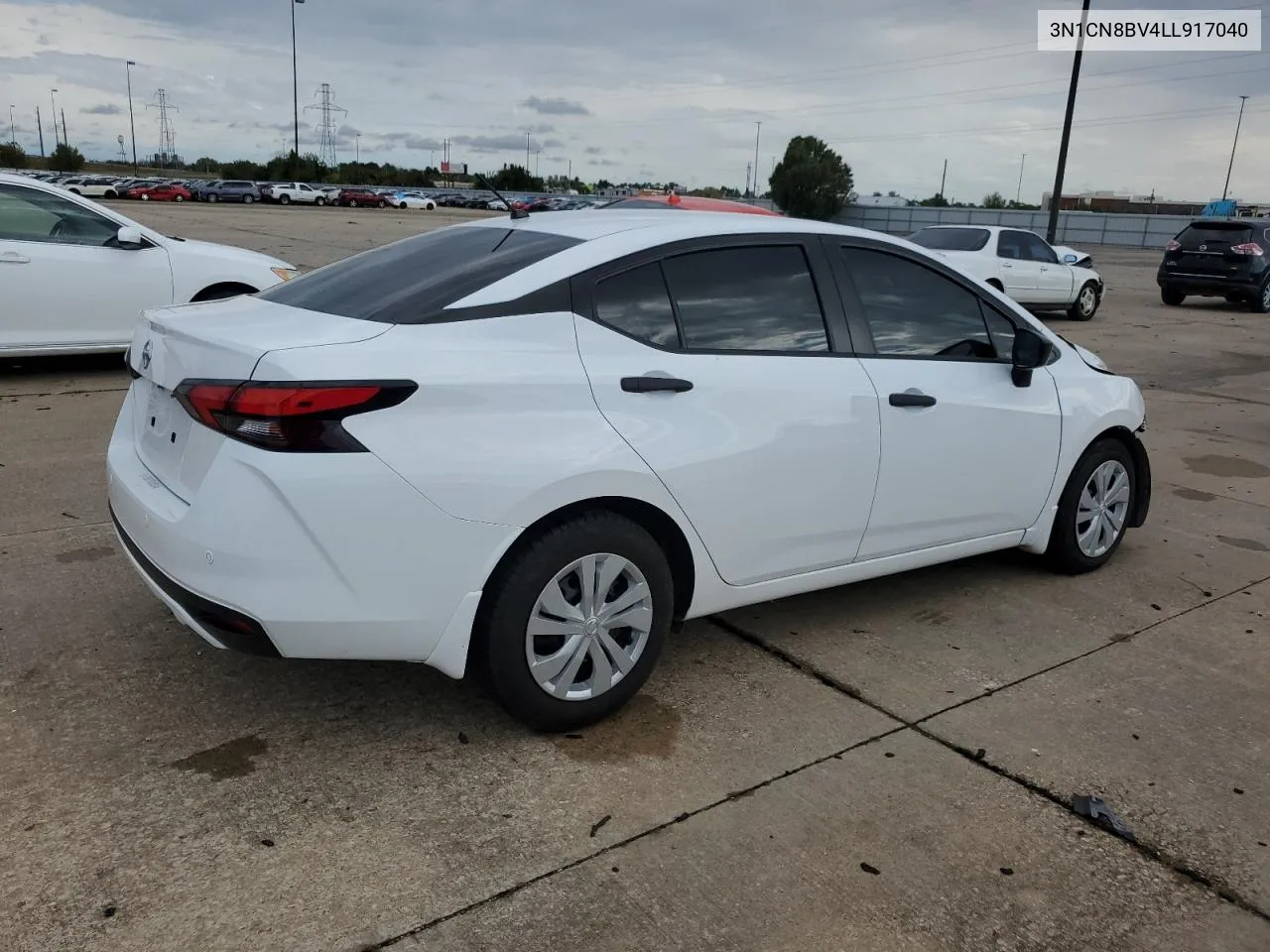 2020 Nissan Versa S VIN: 3N1CN8BV4LL917040 Lot: 79151674