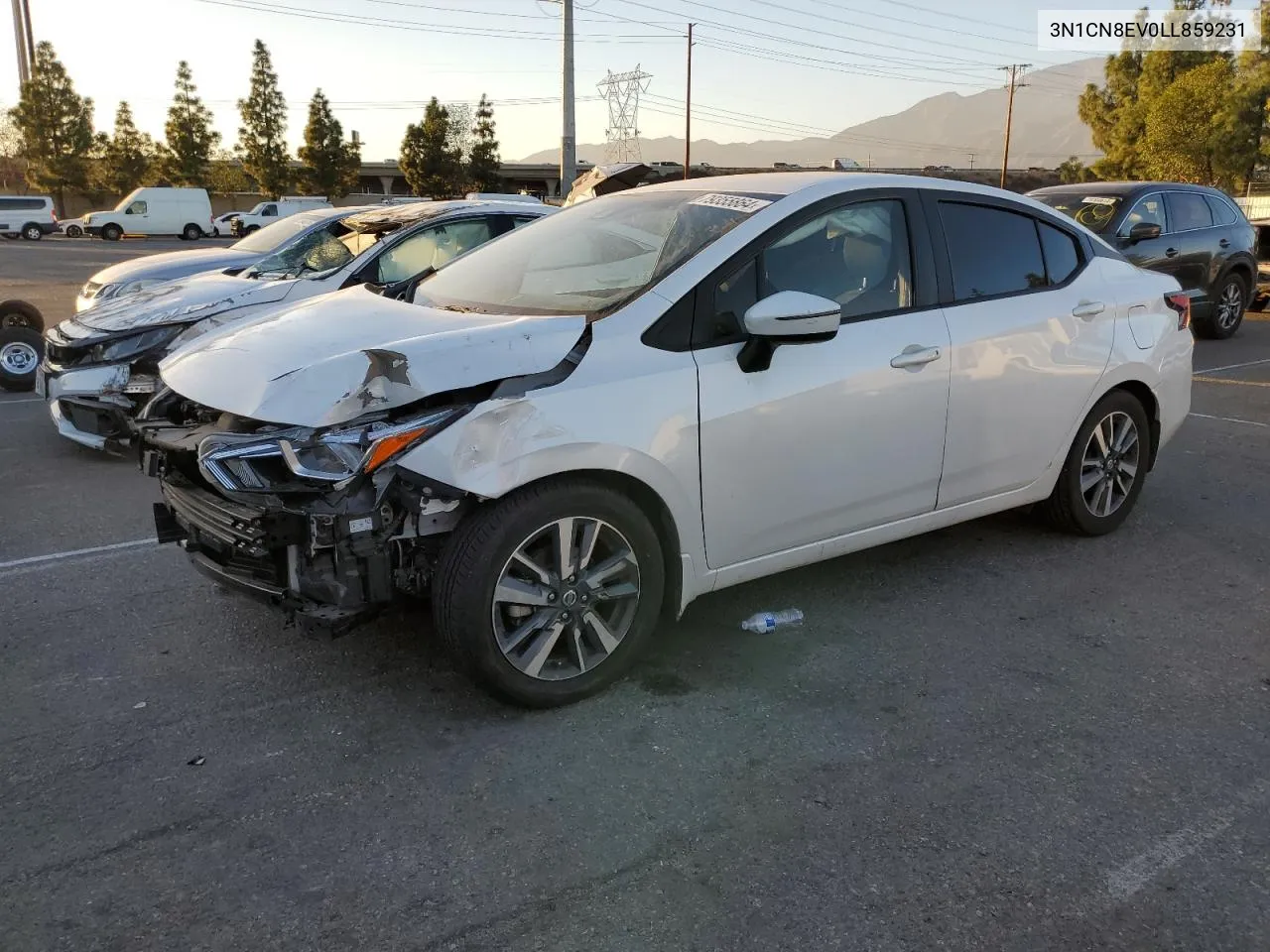 2020 Nissan Versa Sv VIN: 3N1CN8EV0LL859231 Lot: 79355864