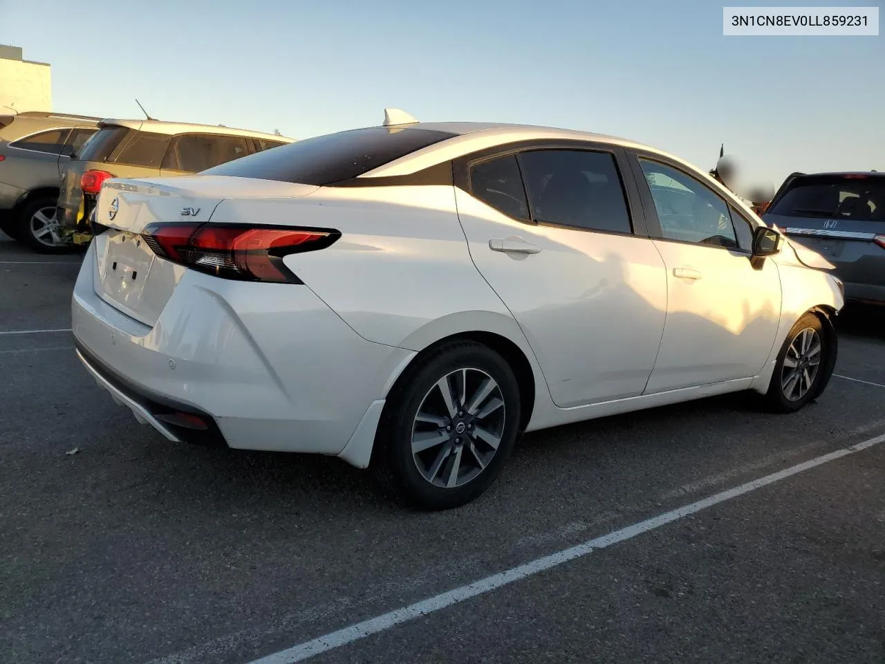 2020 Nissan Versa Sv VIN: 3N1CN8EV0LL859231 Lot: 79355864