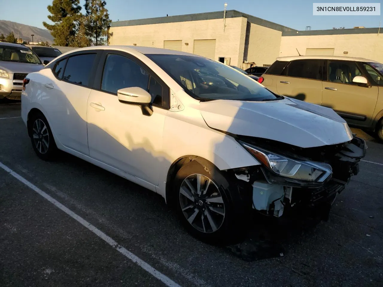 2020 Nissan Versa Sv VIN: 3N1CN8EV0LL859231 Lot: 79355864