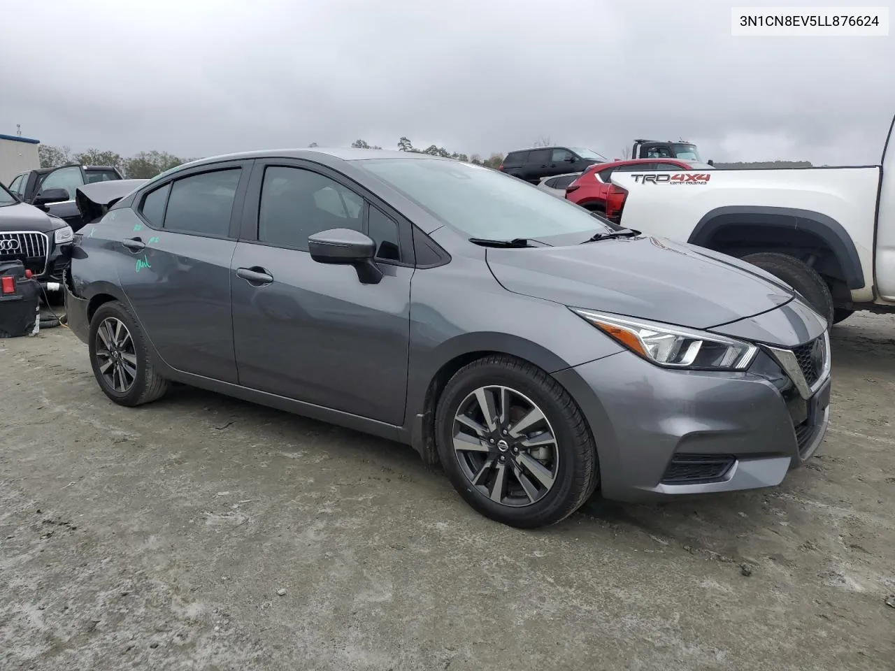 2020 Nissan Versa Sv VIN: 3N1CN8EV5LL876624 Lot: 79500174