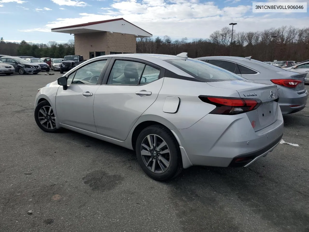 2020 Nissan Versa Sv VIN: 3N1CN8EV0LL906046 Lot: 79522173