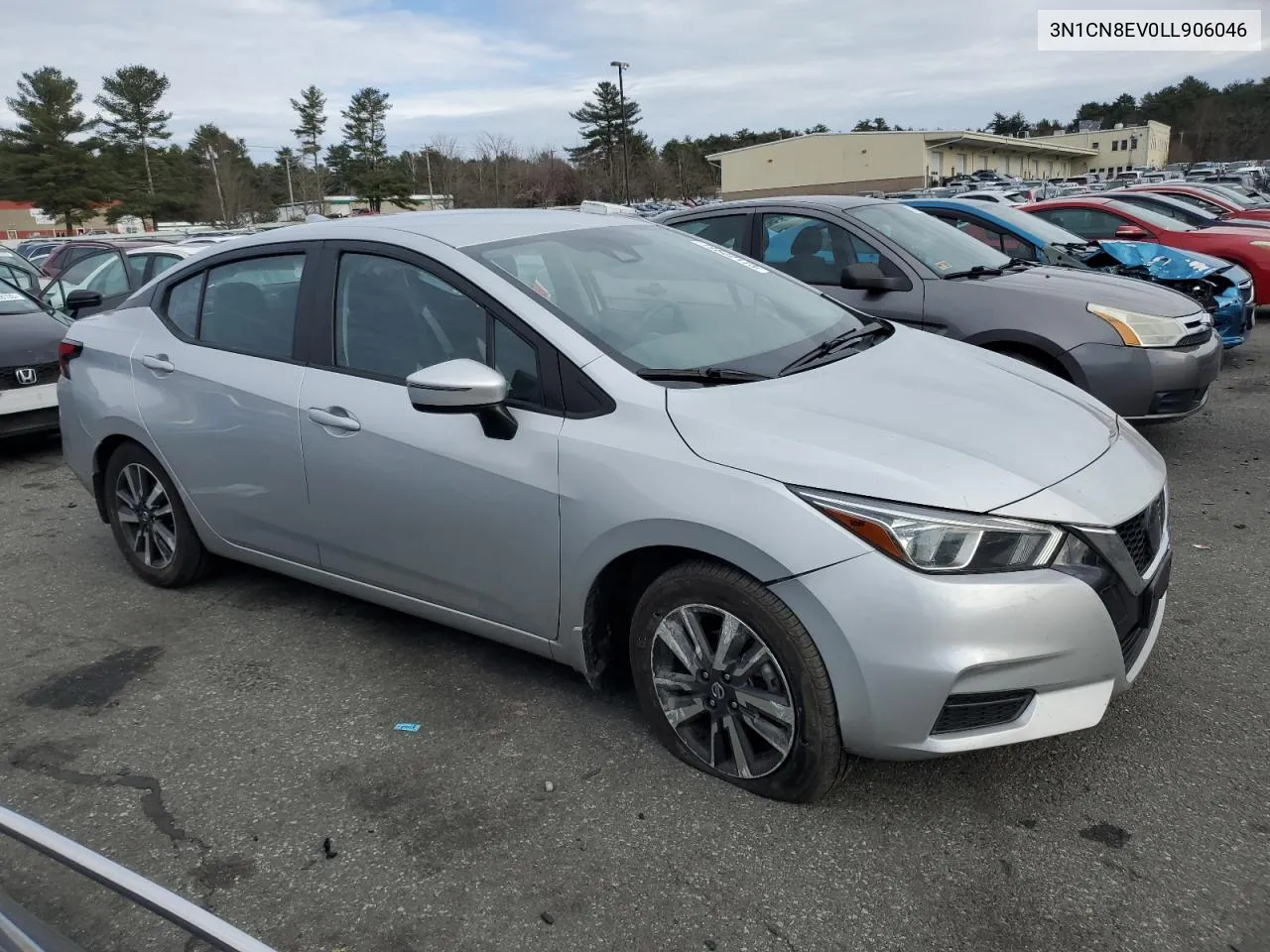 2020 Nissan Versa Sv VIN: 3N1CN8EV0LL906046 Lot: 79522173