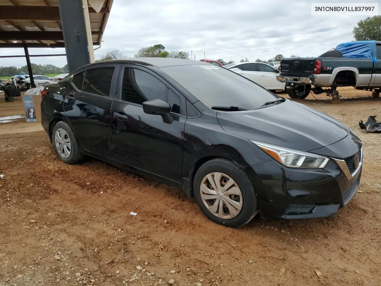 2020 Nissan Versa S VIN: 3N1CN8DV1LL837997 Lot: 80098224