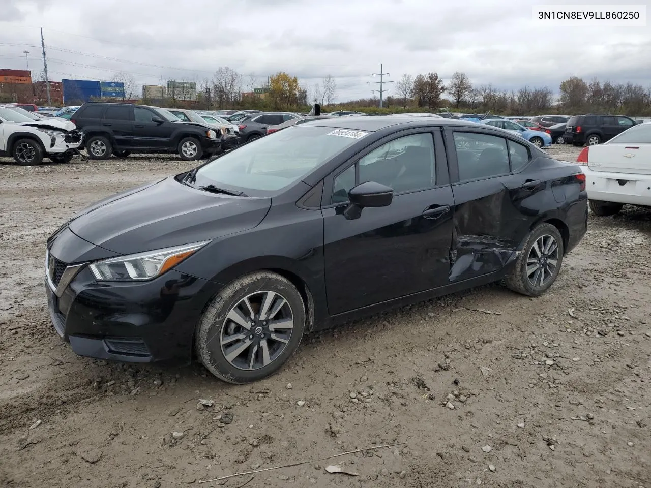 2020 Nissan Versa Sv VIN: 3N1CN8EV9LL860250 Lot: 80554184