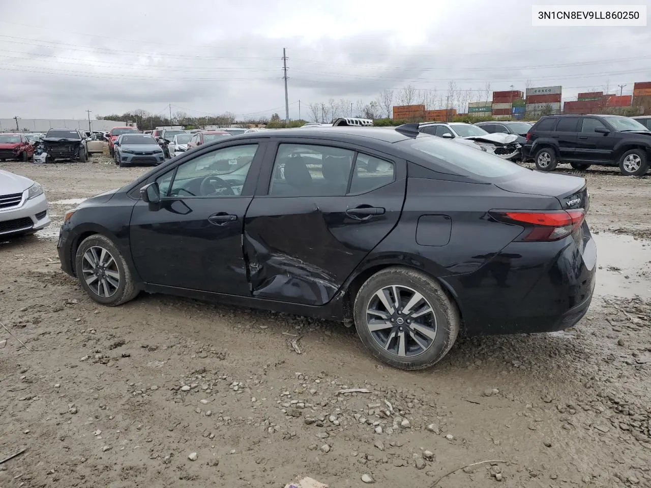 2020 Nissan Versa Sv VIN: 3N1CN8EV9LL860250 Lot: 80554184