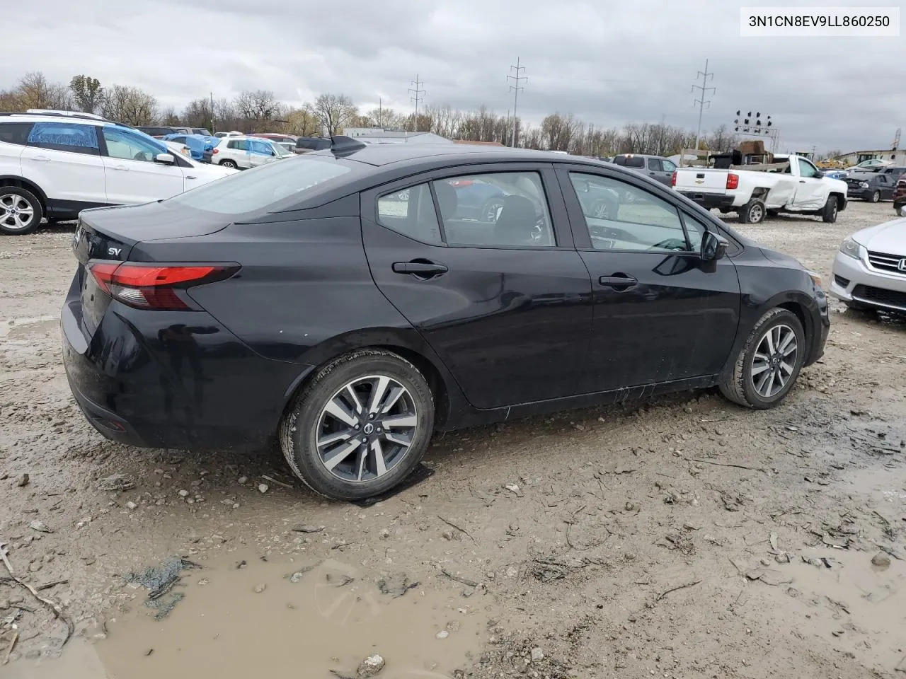 2020 Nissan Versa Sv VIN: 3N1CN8EV9LL860250 Lot: 80554184