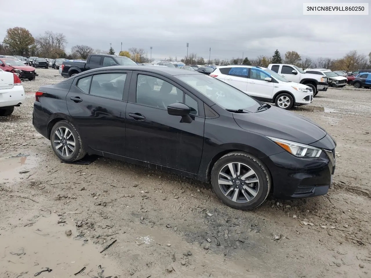 2020 Nissan Versa Sv VIN: 3N1CN8EV9LL860250 Lot: 80554184