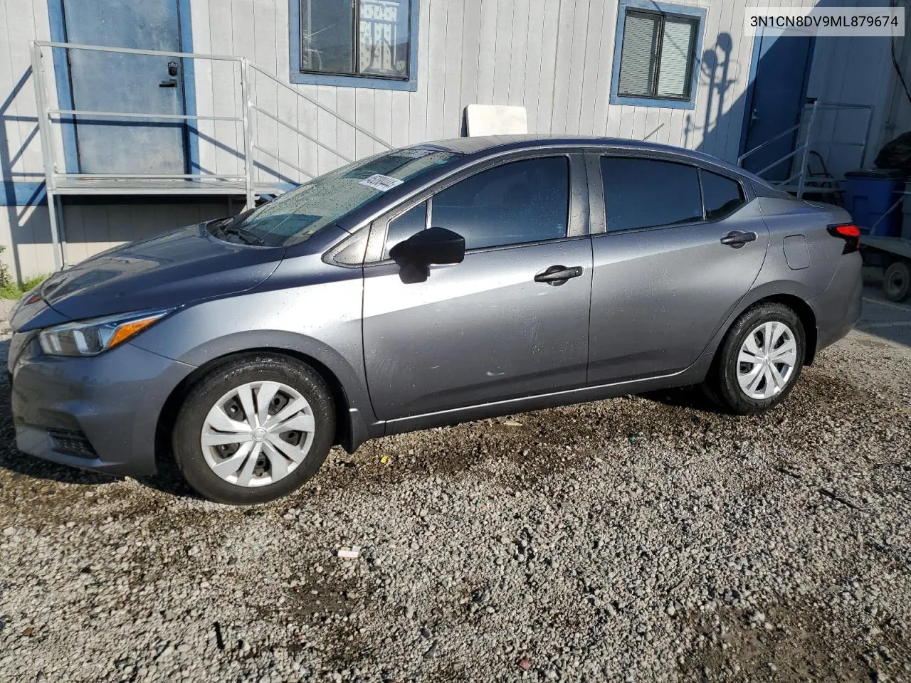 2021 Nissan Versa S VIN: 3N1CN8DV9ML879674 Lot: 45288444