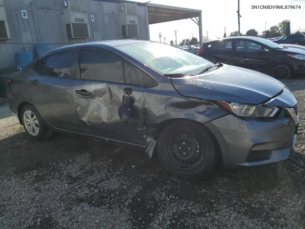 2021 Nissan Versa S VIN: 3N1CN8DV9ML879674 Lot: 45288444