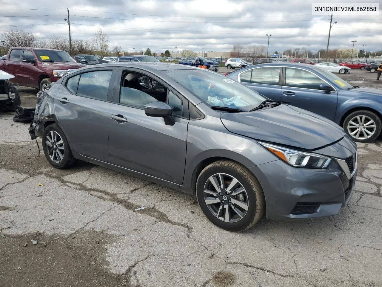 3N1CN8EV2ML862858 2021 Nissan Versa Sv