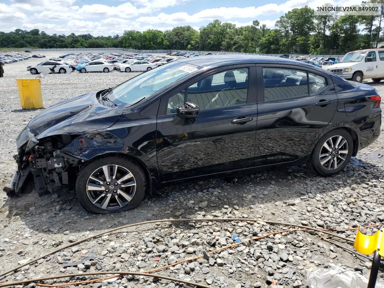 2021 Nissan Versa Sv VIN: 3N1CN8EV2ML849902 Lot: 55316304