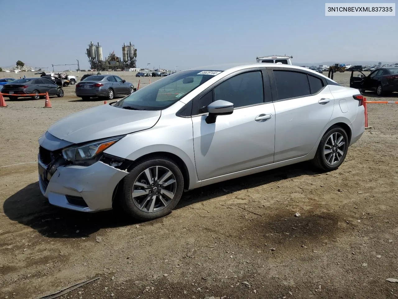 2021 Nissan Versa Sv VIN: 3N1CN8EVXML837335 Lot: 55626144