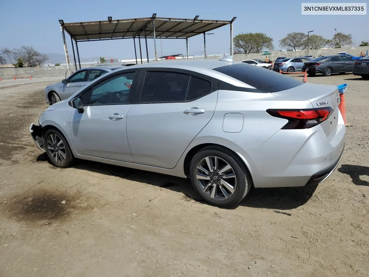 2021 Nissan Versa Sv VIN: 3N1CN8EVXML837335 Lot: 55626144