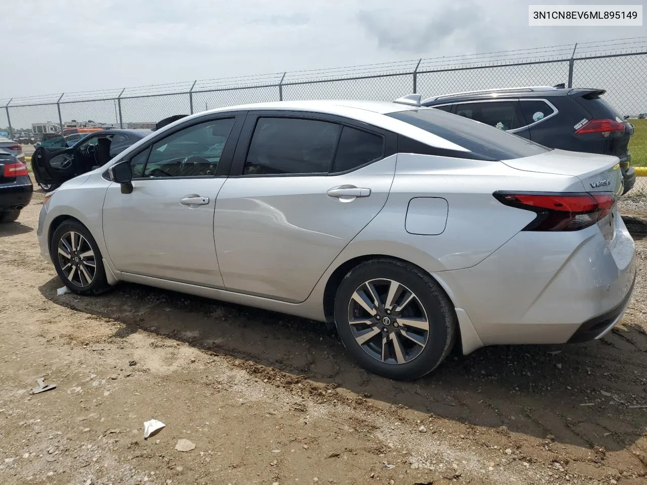 2021 Nissan Versa Sv VIN: 3N1CN8EV6ML895149 Lot: 56681474