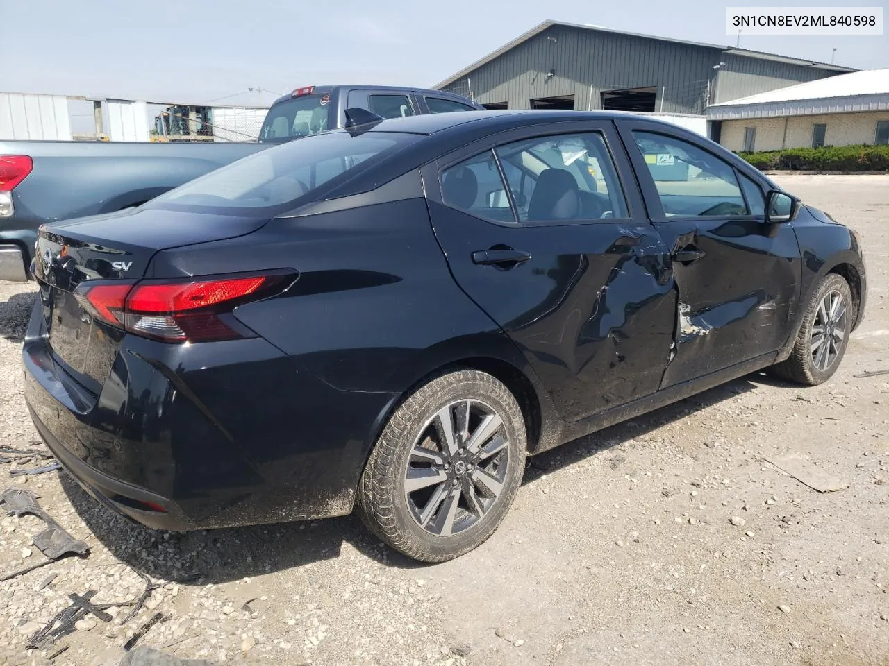 2021 Nissan Versa Sv VIN: 3N1CN8EV2ML840598 Lot: 57353814