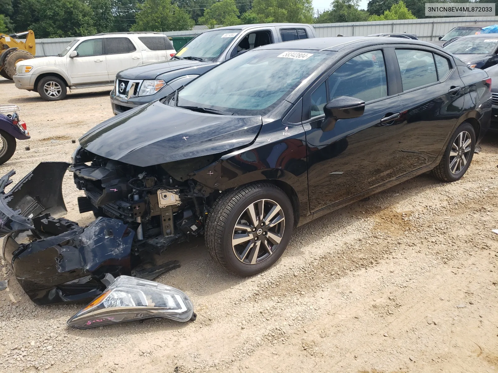 3N1CN8EV4ML872033 2021 Nissan Versa Sv