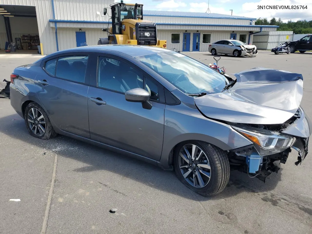 2021 Nissan Versa Sv VIN: 3N1CN8EV0ML826764 Lot: 58663544