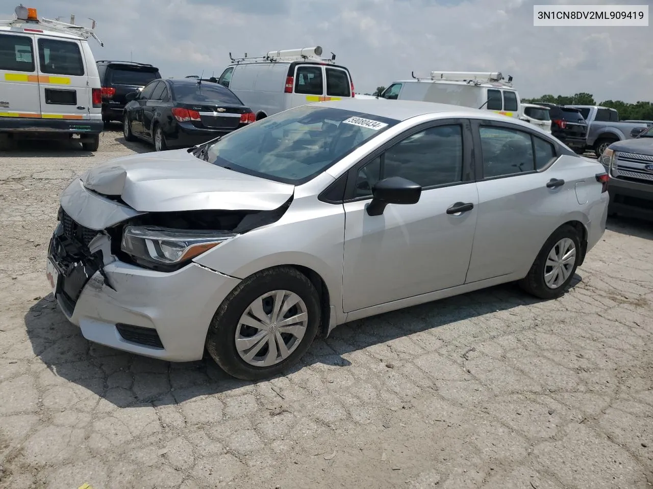 3N1CN8DV2ML909419 2021 Nissan Versa S