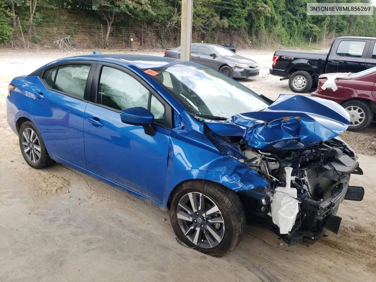 2021 Nissan Versa Sv VIN: 3N1CN8EV8ML856269 Lot: 59137764