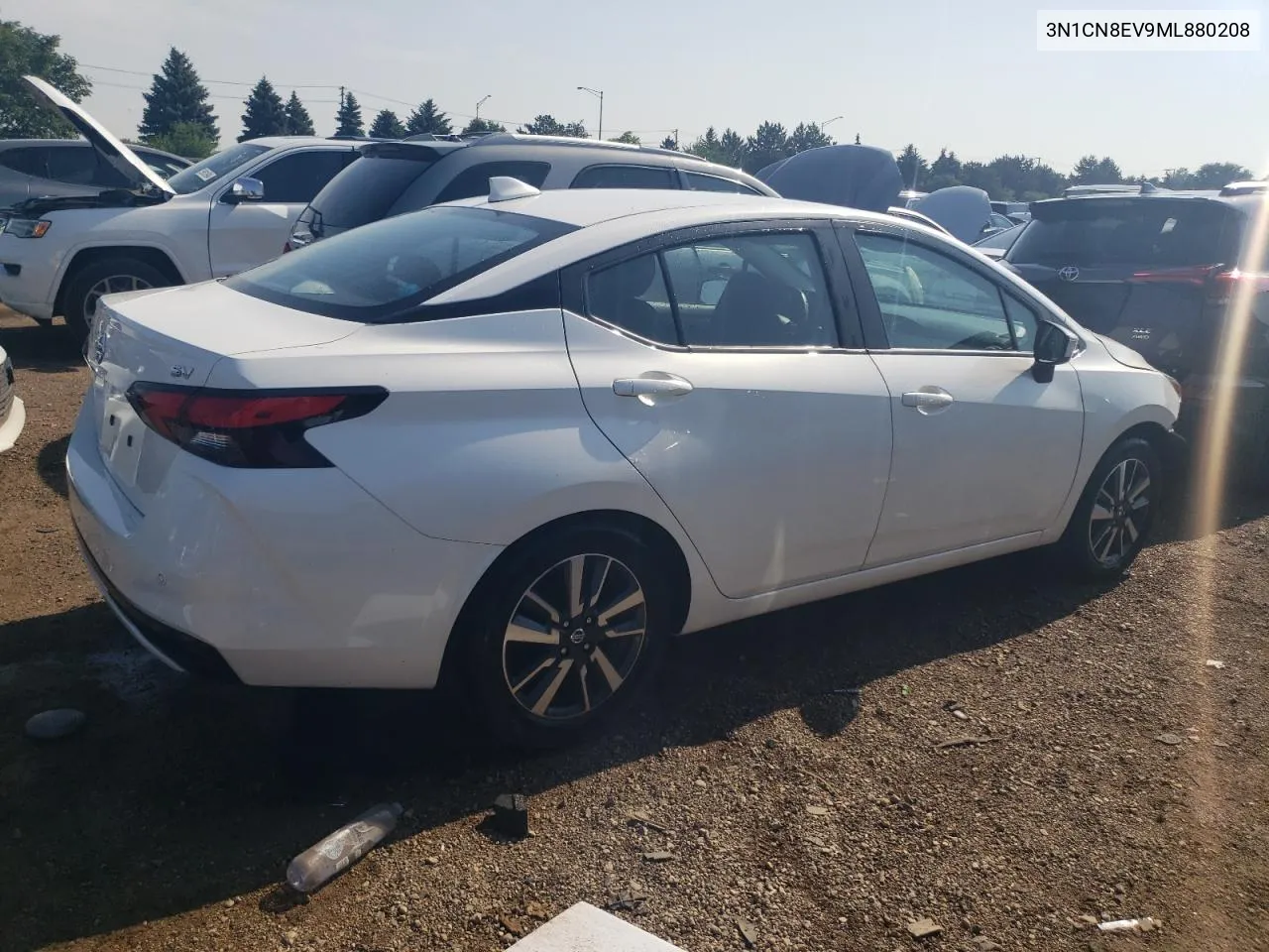 3N1CN8EV9ML880208 2021 Nissan Versa Sv