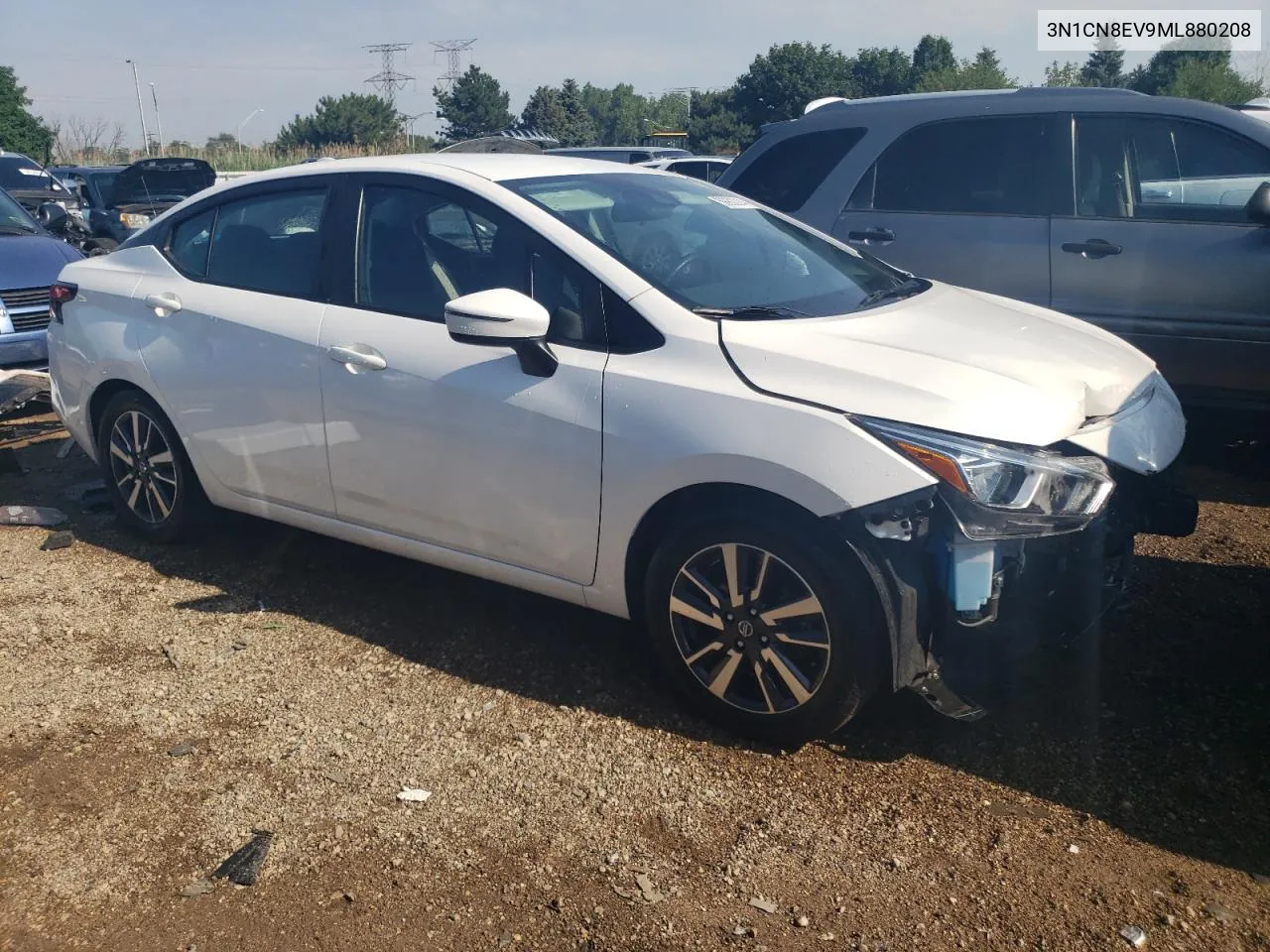 3N1CN8EV9ML880208 2021 Nissan Versa Sv