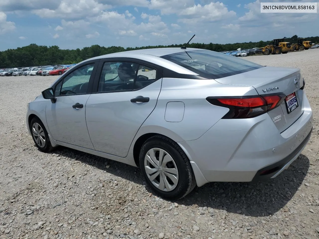 2021 Nissan Versa S VIN: 3N1CN8DV0ML858163 Lot: 59970314