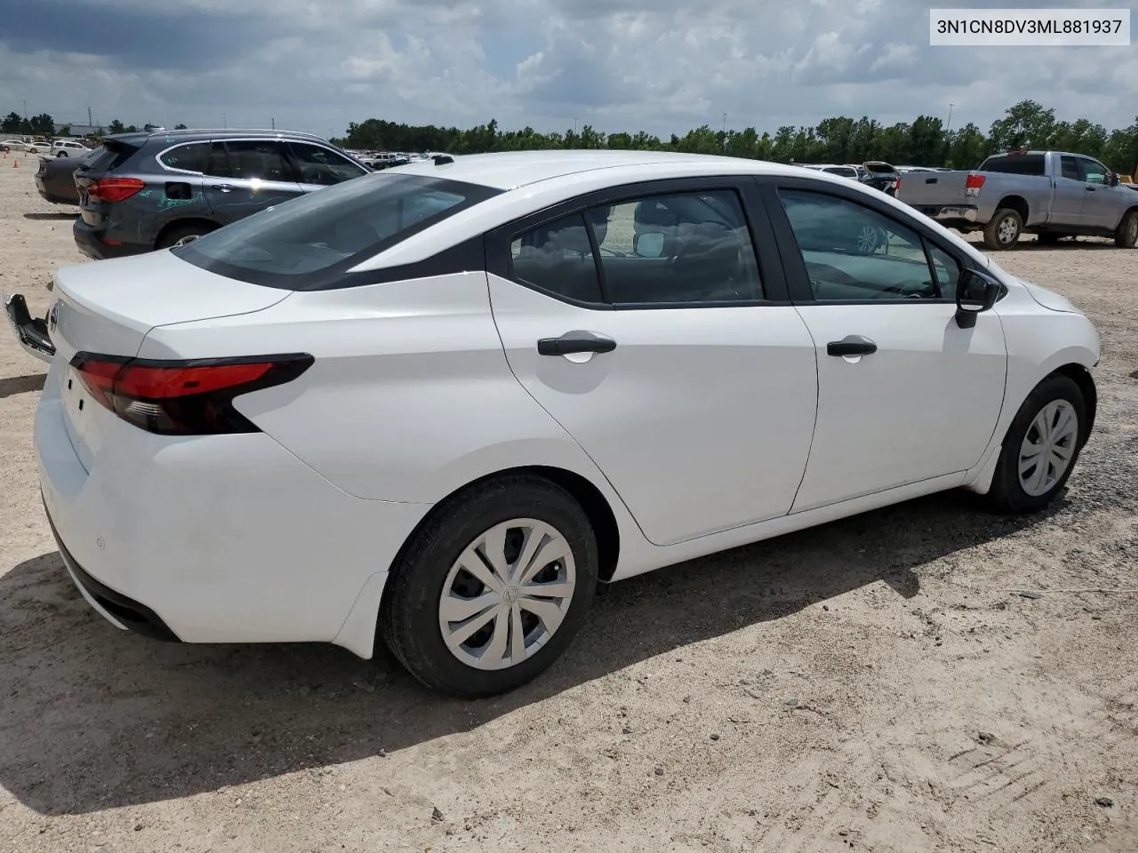 2021 Nissan Versa S VIN: 3N1CN8DV3ML881937 Lot: 60159264