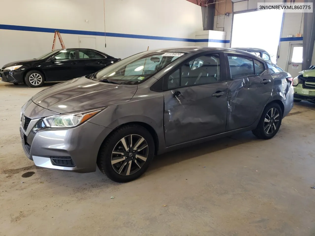 2021 Nissan Versa Sv VIN: 3N1CN8EVXML860775 Lot: 61126424