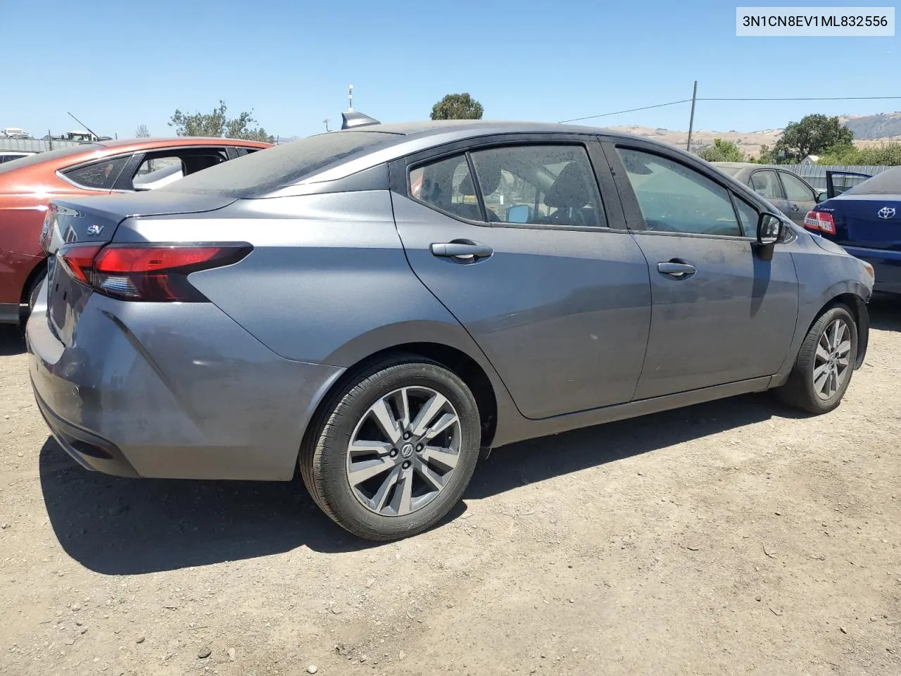 2021 Nissan Versa Sv VIN: 3N1CN8EV1ML832556 Lot: 61333204