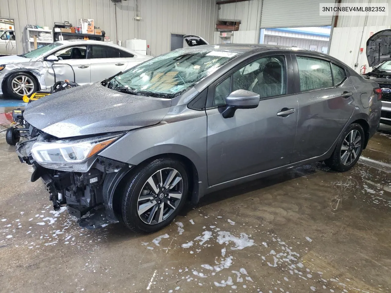 2021 Nissan Versa Sv VIN: 3N1CN8EV4ML882352 Lot: 63696454