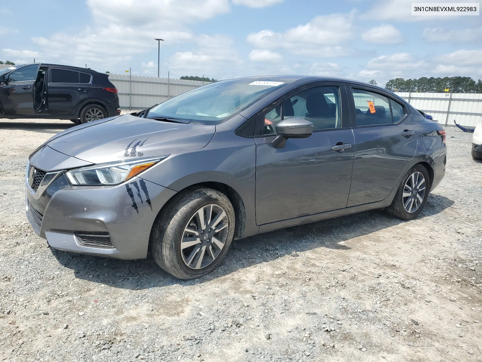 2021 Nissan Versa Sv VIN: 3N1CN8EVXML922983 Lot: 65055024