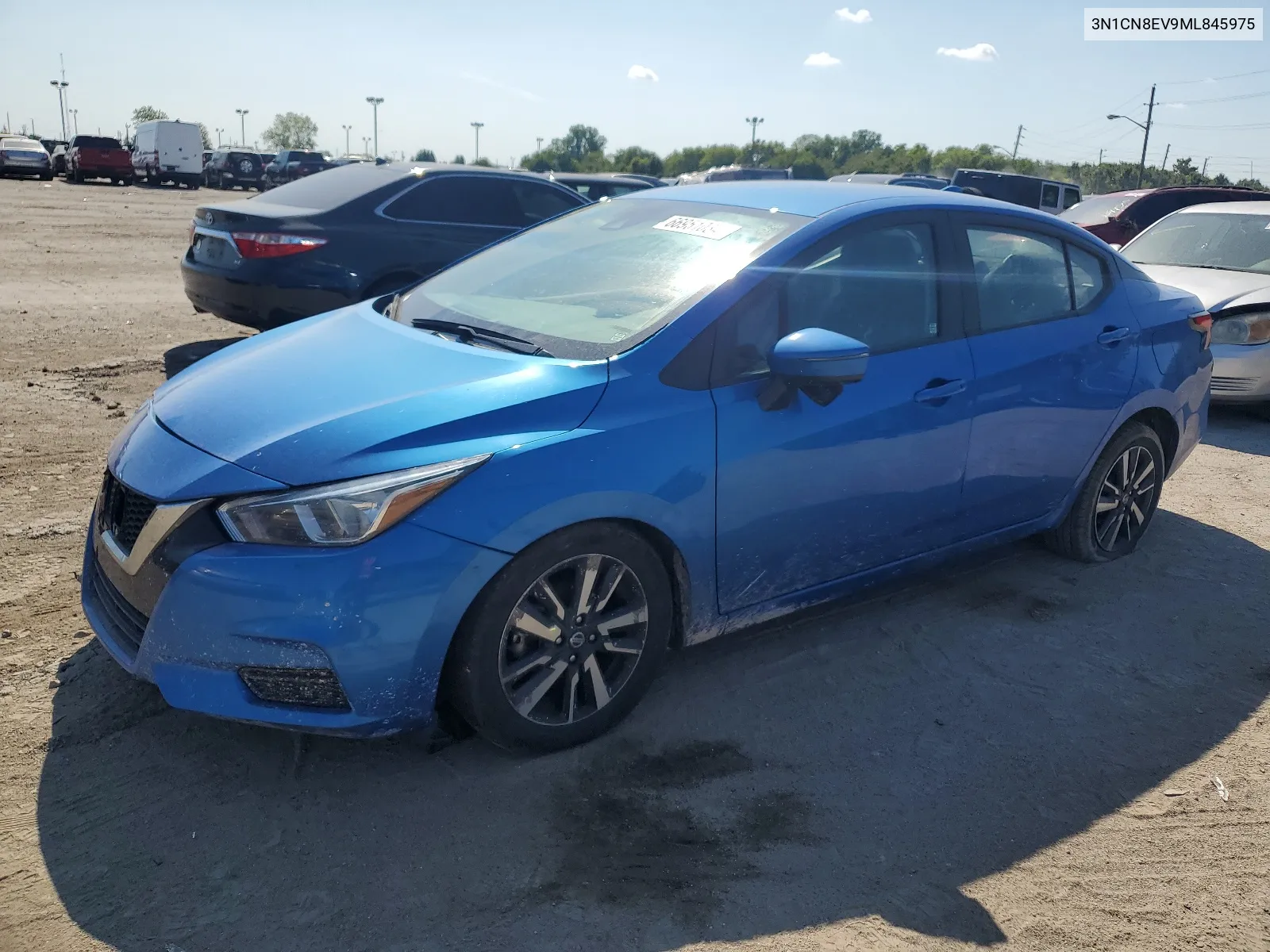 3N1CN8EV9ML845975 2021 Nissan Versa Sv