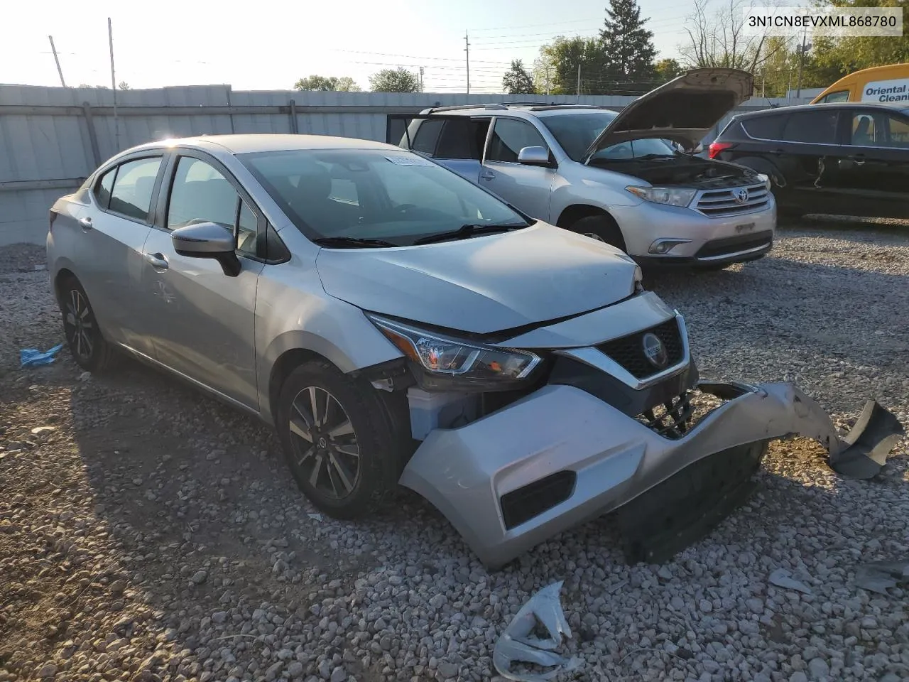 2021 Nissan Versa Sv VIN: 3N1CN8EVXML868780 Lot: 68329374