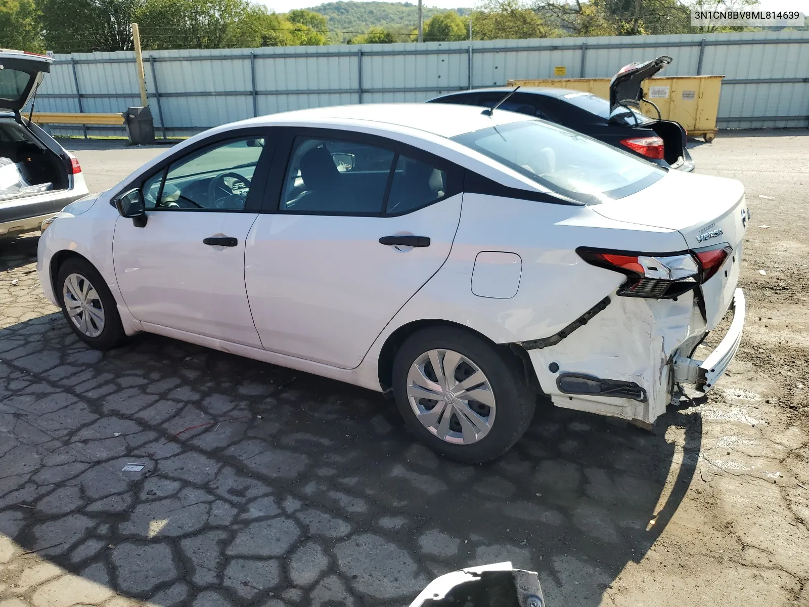 2021 Nissan Versa S VIN: 3N1CN8BV8ML814639 Lot: 68469994