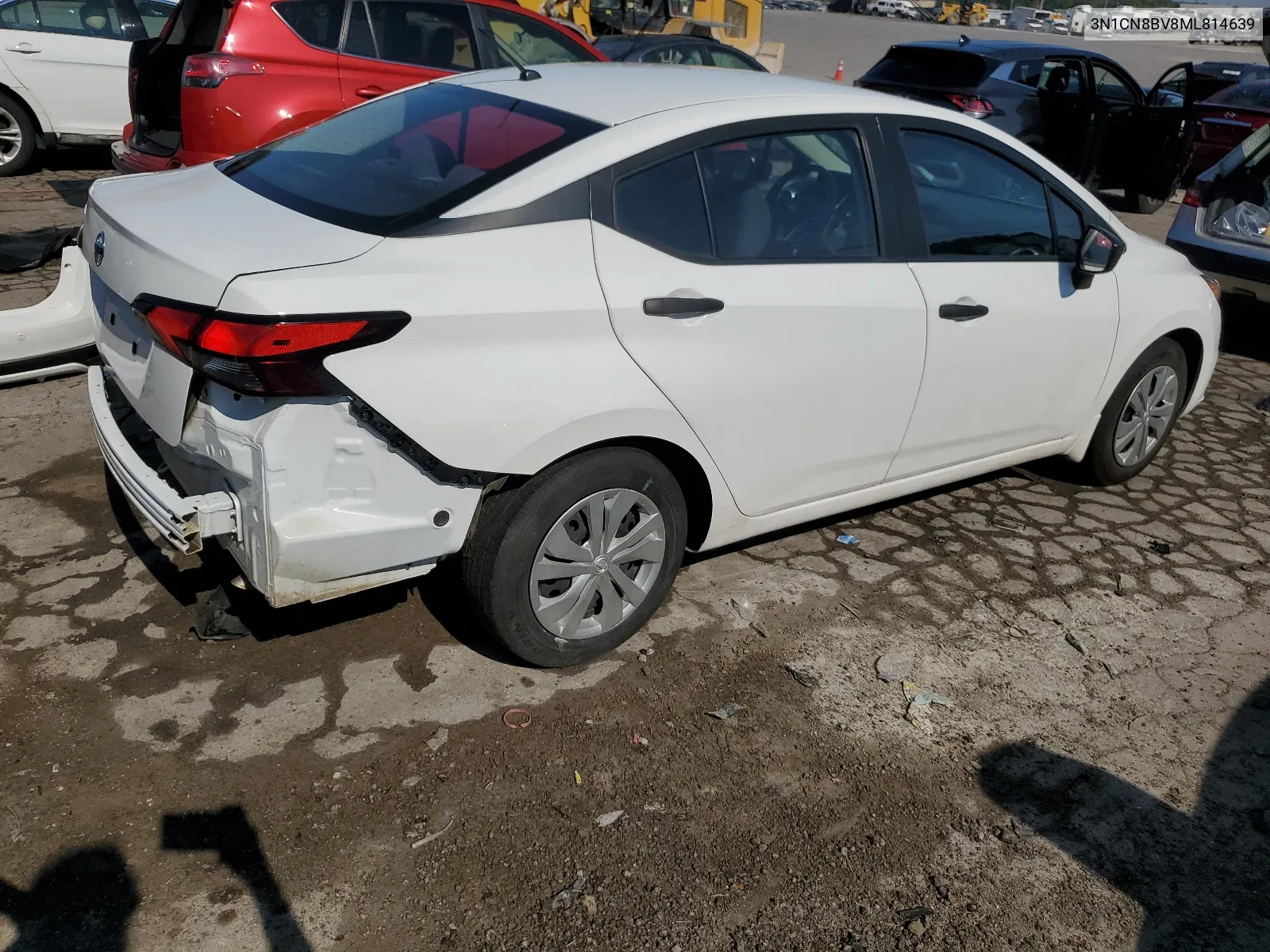 2021 Nissan Versa S VIN: 3N1CN8BV8ML814639 Lot: 68469994