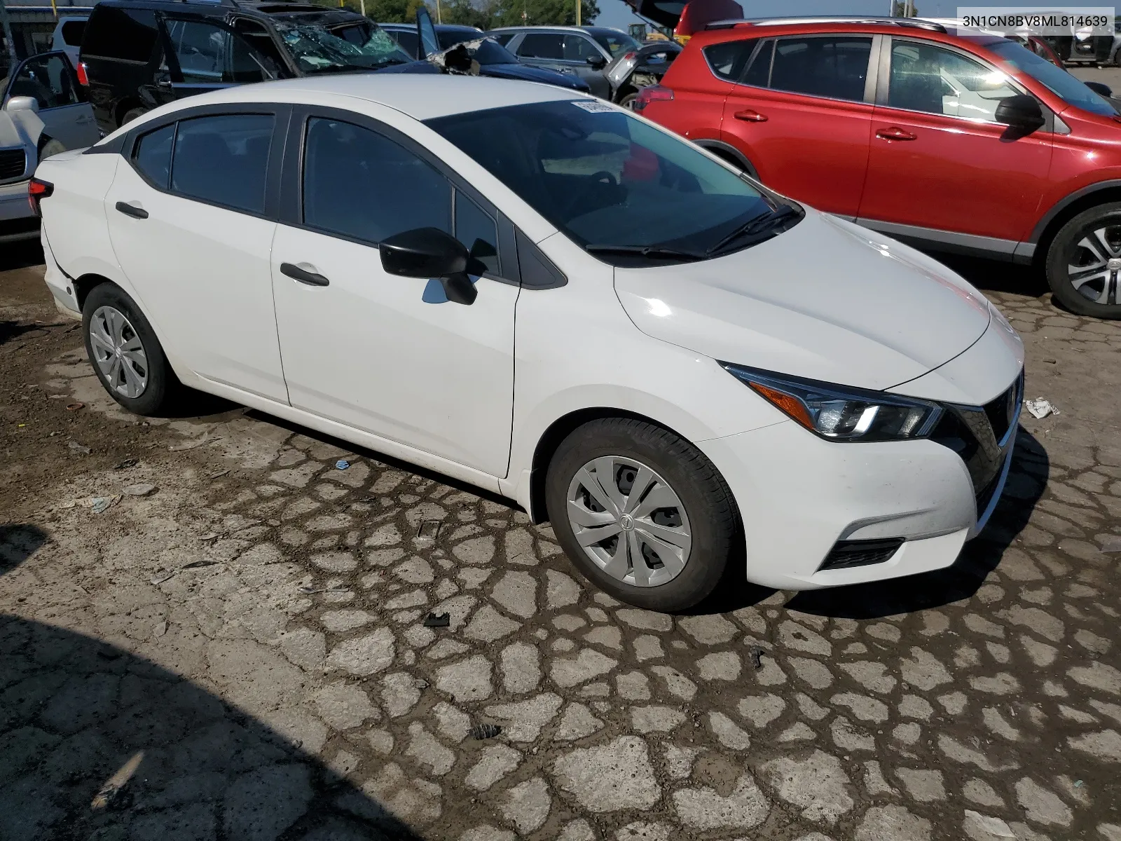 2021 Nissan Versa S VIN: 3N1CN8BV8ML814639 Lot: 68469994