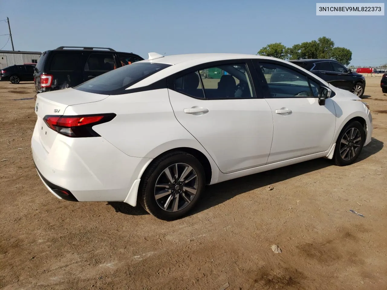 2021 Nissan Versa Sv VIN: 3N1CN8EV9ML822373 Lot: 68562744